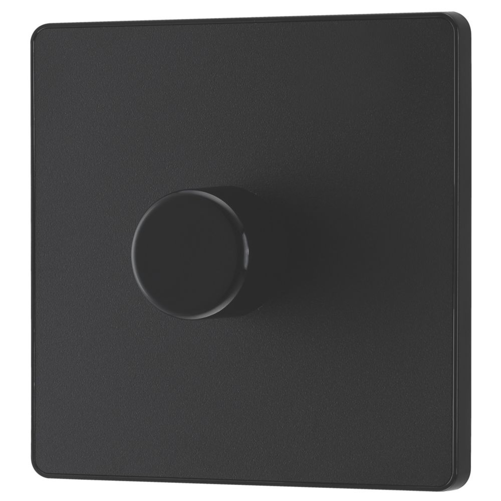 Trench Matt Black 1G Dimmer